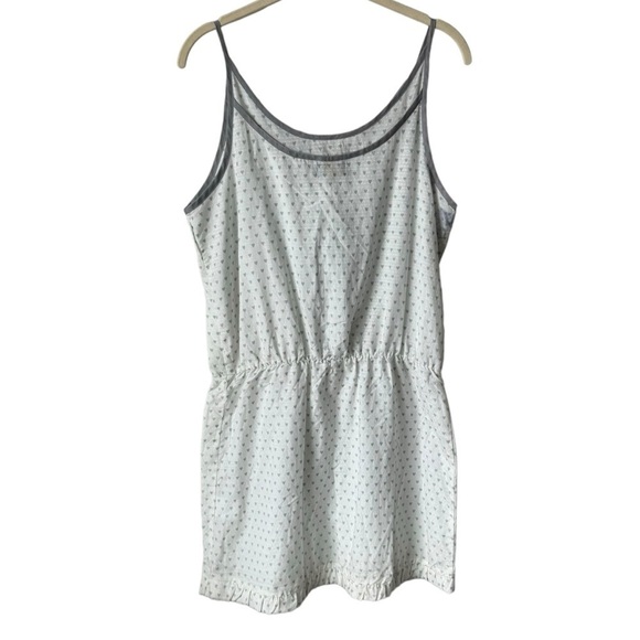 Eve Gravel Jude Silk Blend Heart Pattern Spaghetti Strap Mini Dress Tunic Size L - Picture 7 of 11
